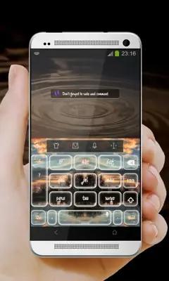 Haunted sunset TouchPal android App screenshot 1